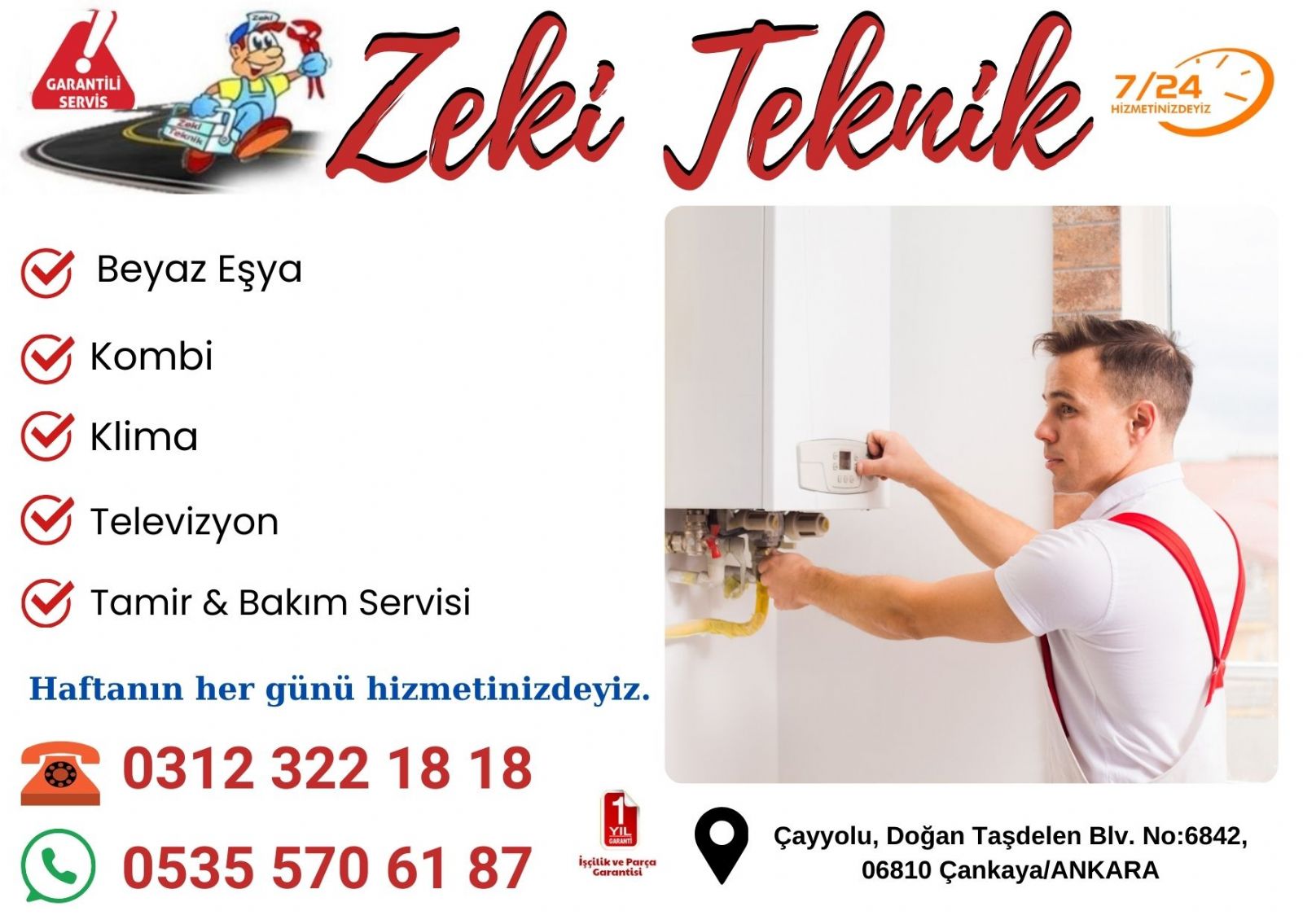Ümitköy Kombi Bakımı Temizleme