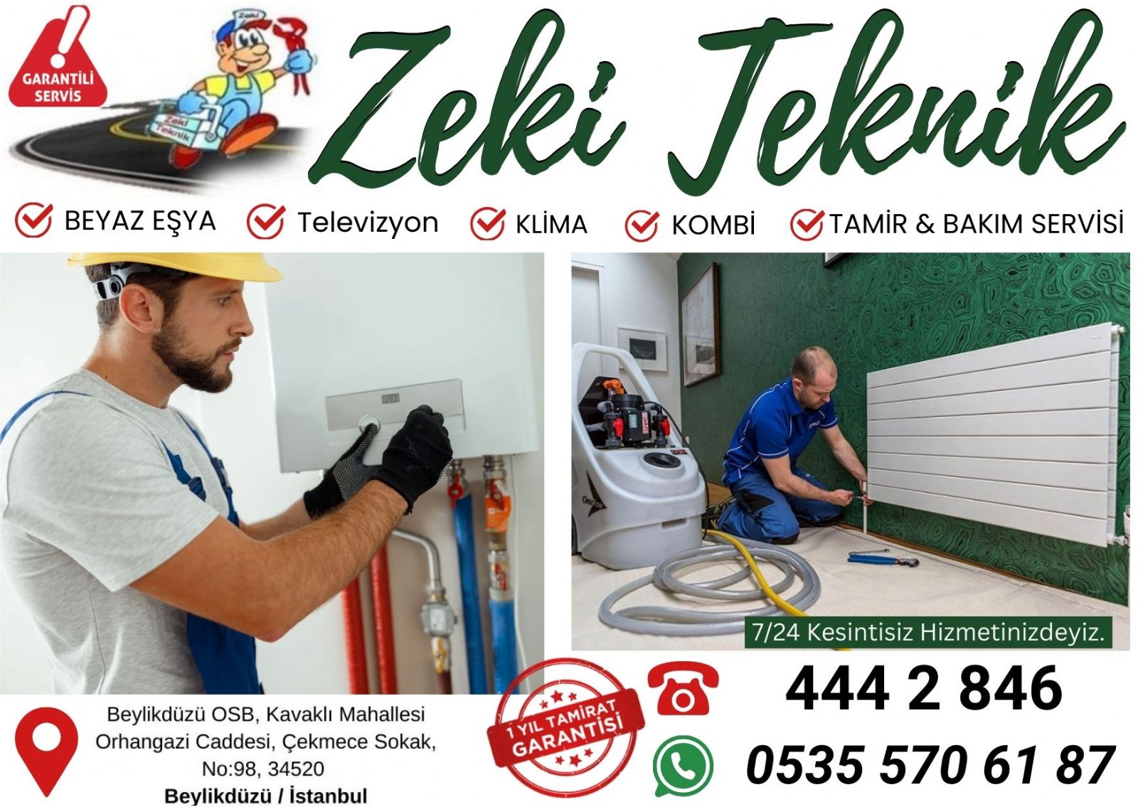 Beylikdüzü Kombi Bakımı Petek Temizleme