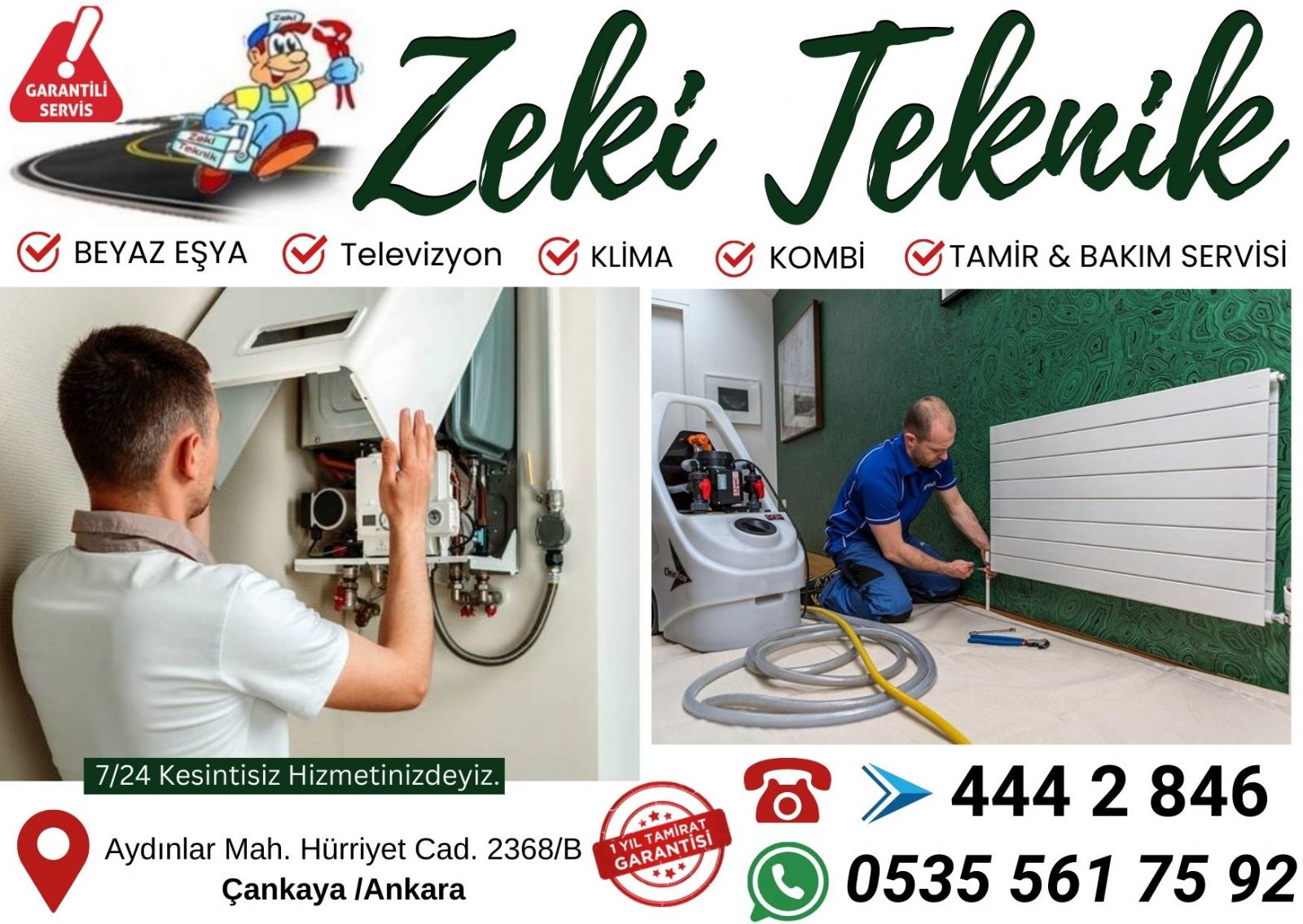 Dikmen Kombi Bakımı Petek Temizleme