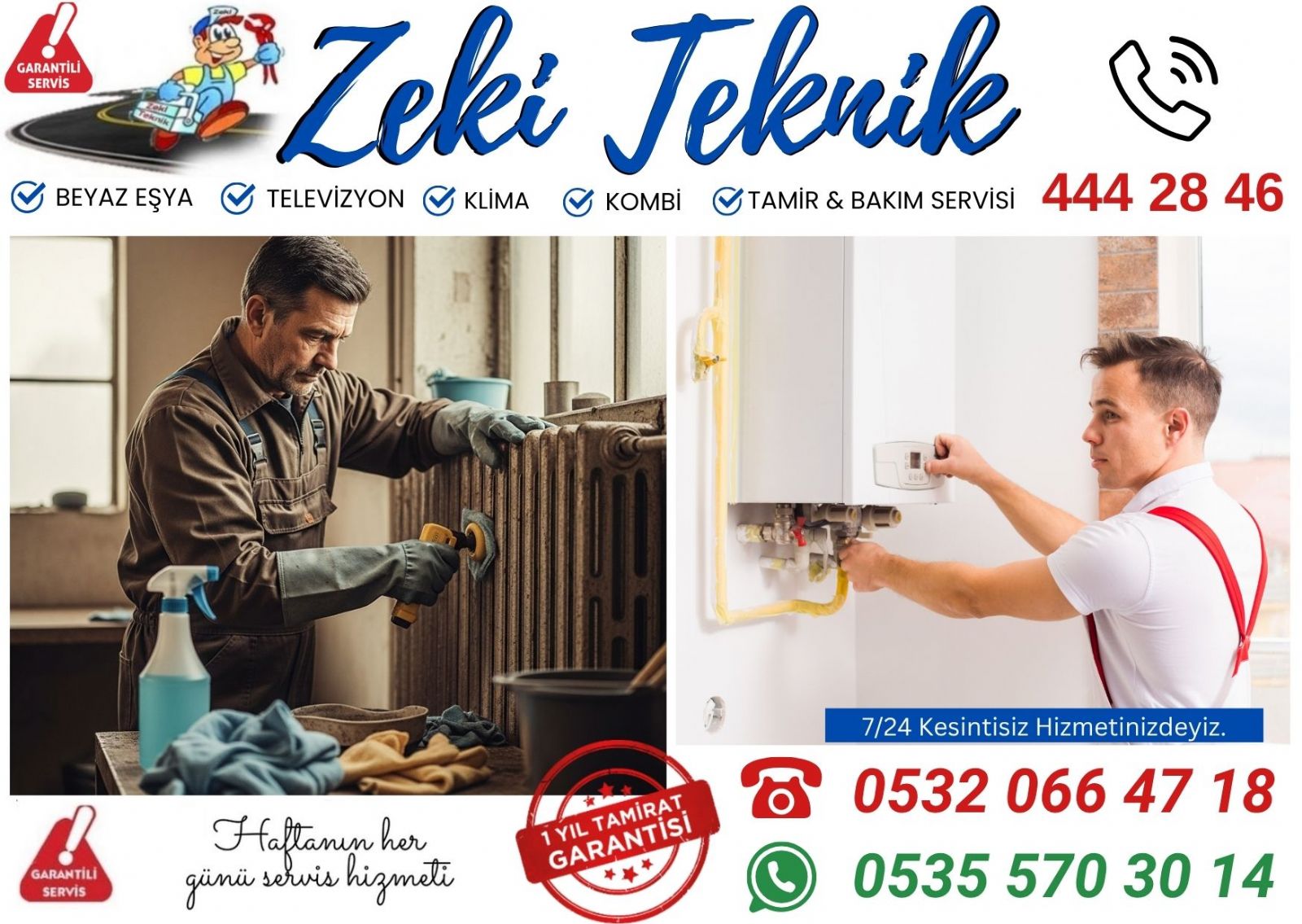 kombi bakımı petek temizleme