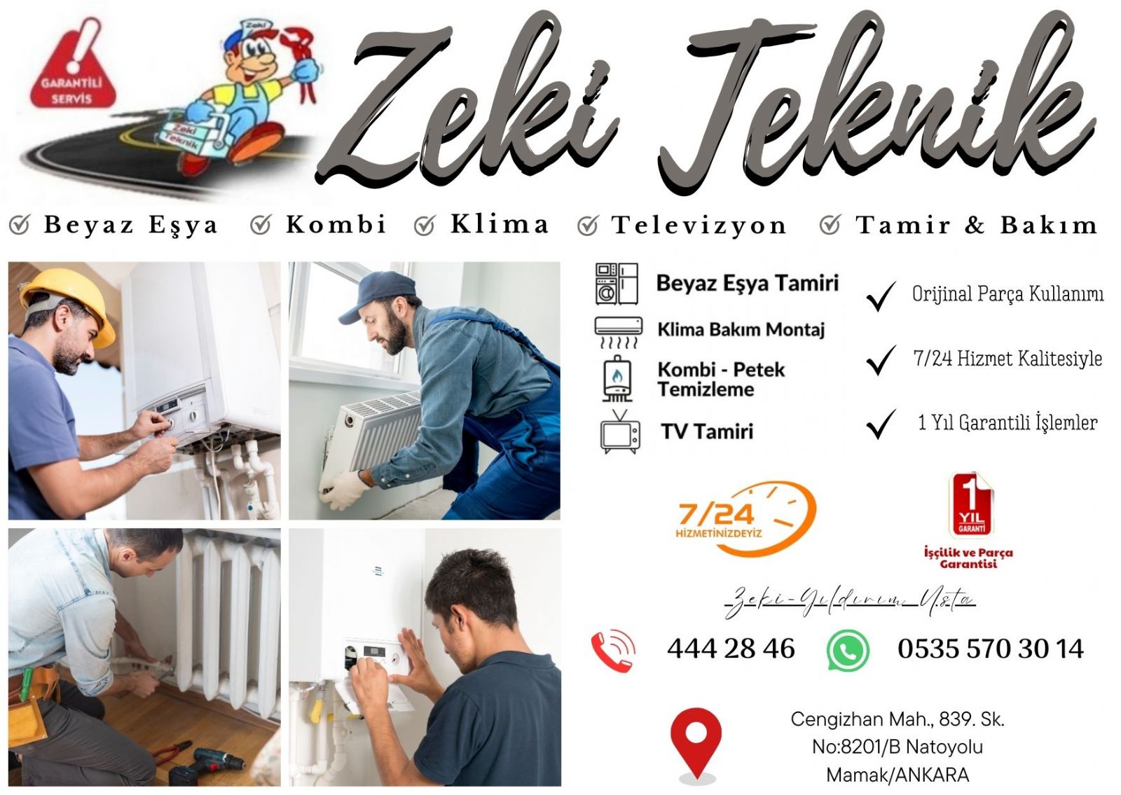 Natoyolu Kombi Bakımı ve Petek Temizleme