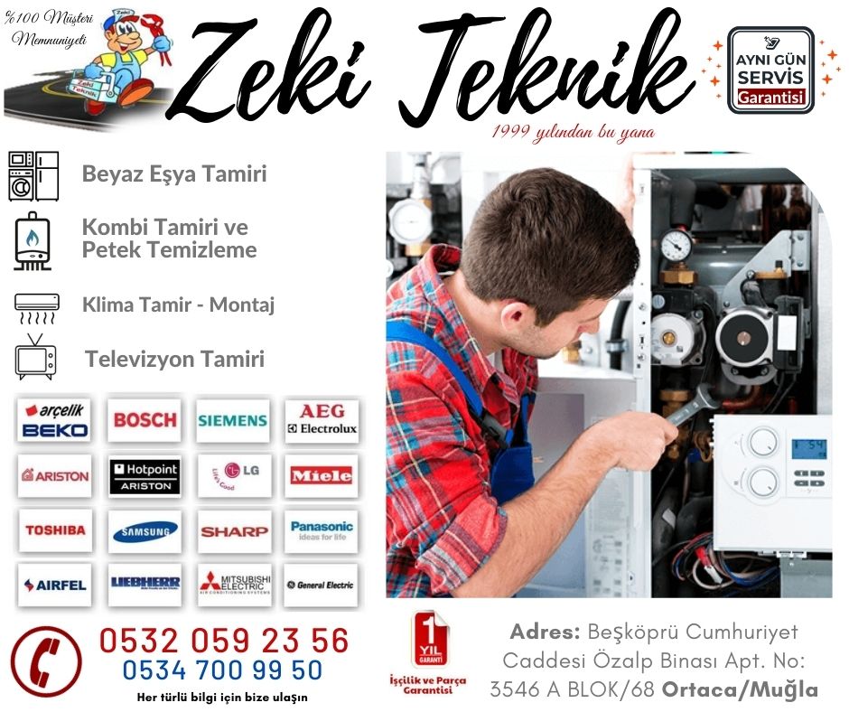 Ortaca Kombi Bakımı Petek Temizleme 