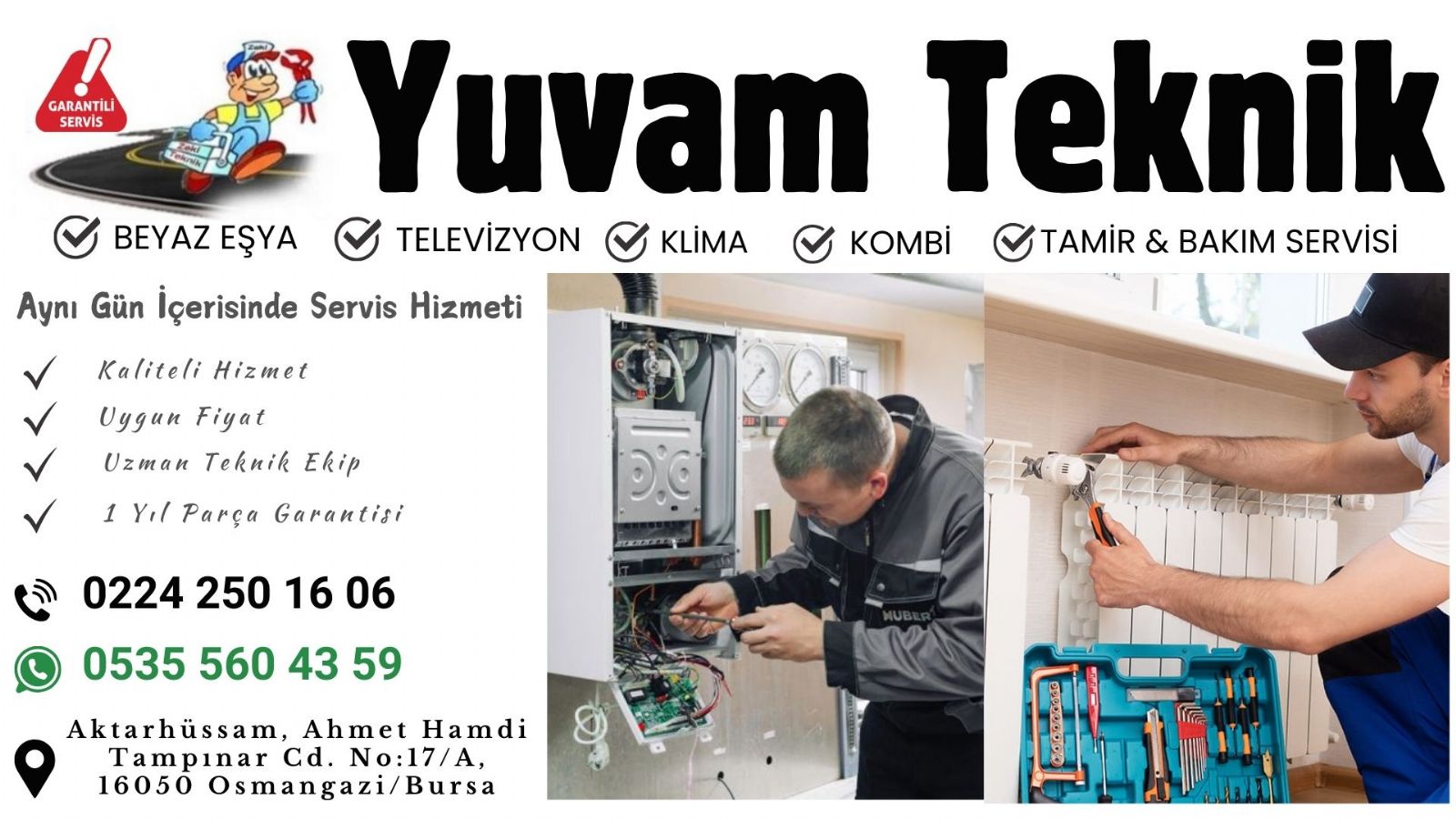 Yıldırım Kombi Bakım Petek Temizleme