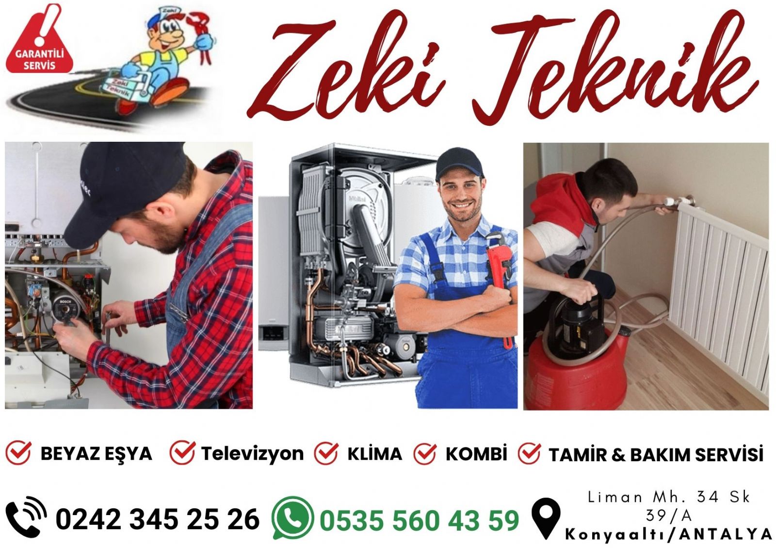 Liman Kombi Bakım Petek Temizleme
