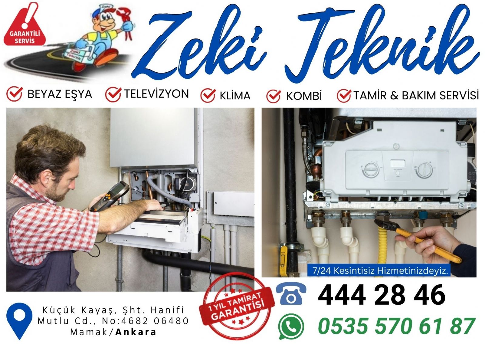 Zerdalitepe Kombi Bakımı Petek Temizleme